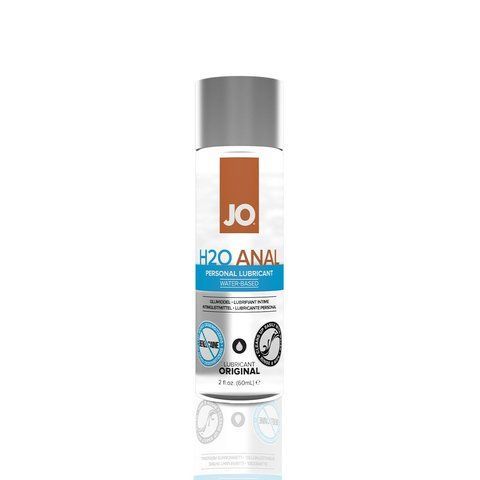 Анальна змазка System JO ANAL H2O &mdash; ORIGINAL (60 мл) на водній основі, рослинний гліцерин SO1455 фото