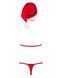 Комплект Obsessive Santastic 3-pcs set S/M SO9080 фото 4