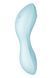 Вакуумний смарт-стимулятор із вібрацією Satisfyer Curvy Trinity 5 (Blue), керування зі смартфона SO6726 фото 7