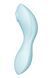 Вакуумний смарт-стимулятор із вібрацією Satisfyer Curvy Trinity 5 (Blue), керування зі смартфона SO6726 фото 6